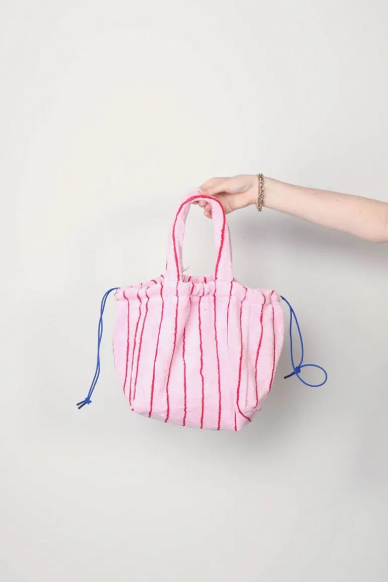 Bongusta Tas - Naram Handbag Small - Baby Pink & Ski Patrol