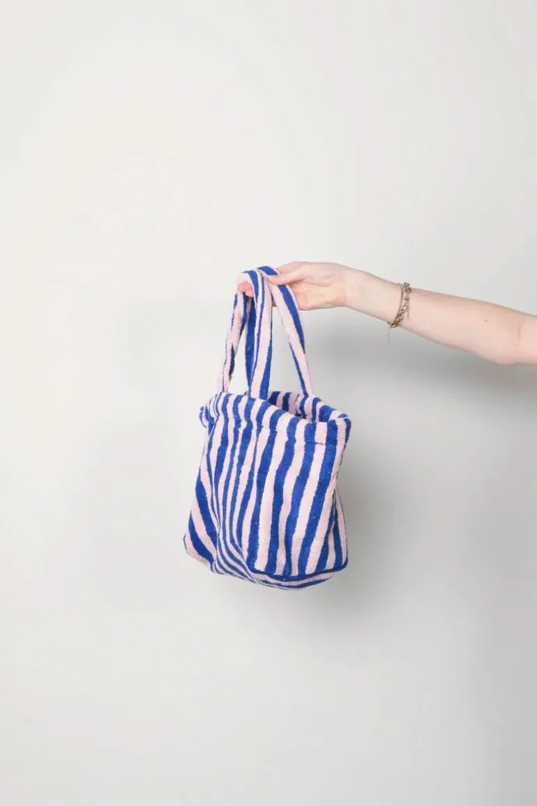 Bongusta Tas - Naram Handbag Small - Dazzling Blue & Rose