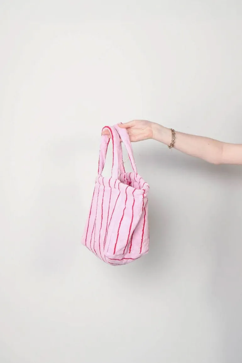 Bongusta Tas - Naram Handbag Small - Baby Pink & Ski Patrol