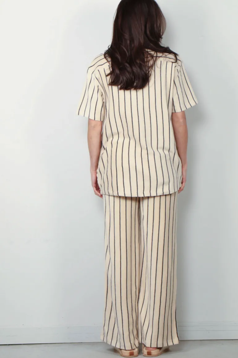Bongusta Blouse - Naram Shirt - Crème & Ink