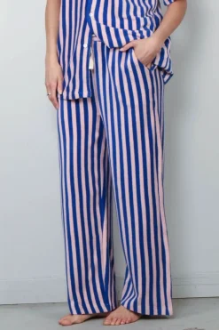 Bongusta Broek - Naram Pants - Dazzling Blue & Rose
