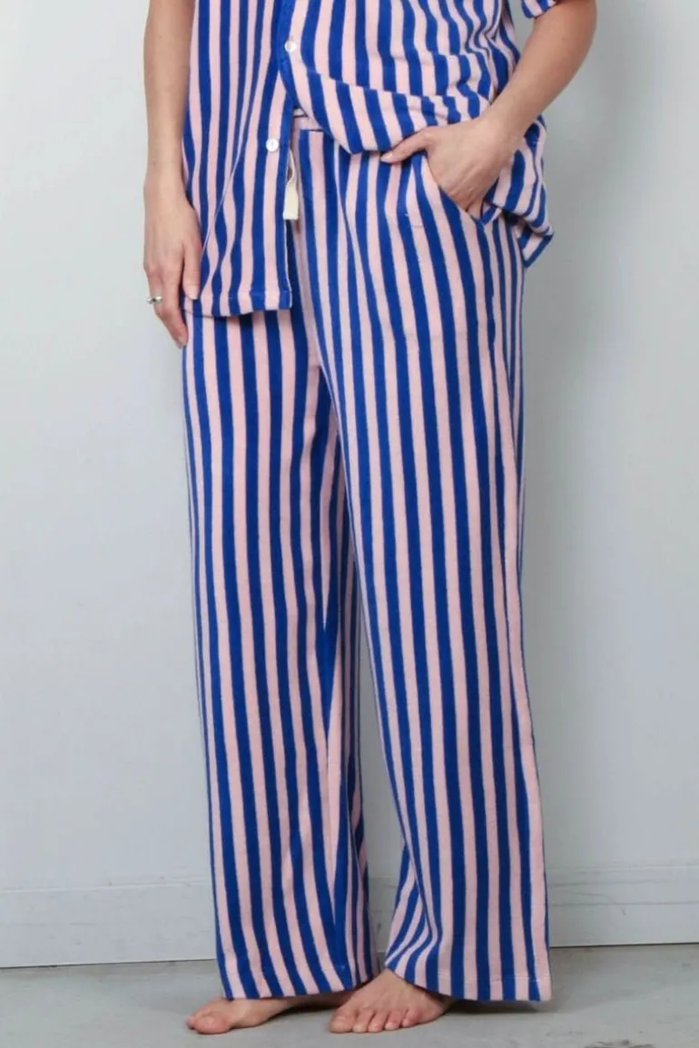 Bongusta Broek - Naram Pants - Dazzling Blue & Rose