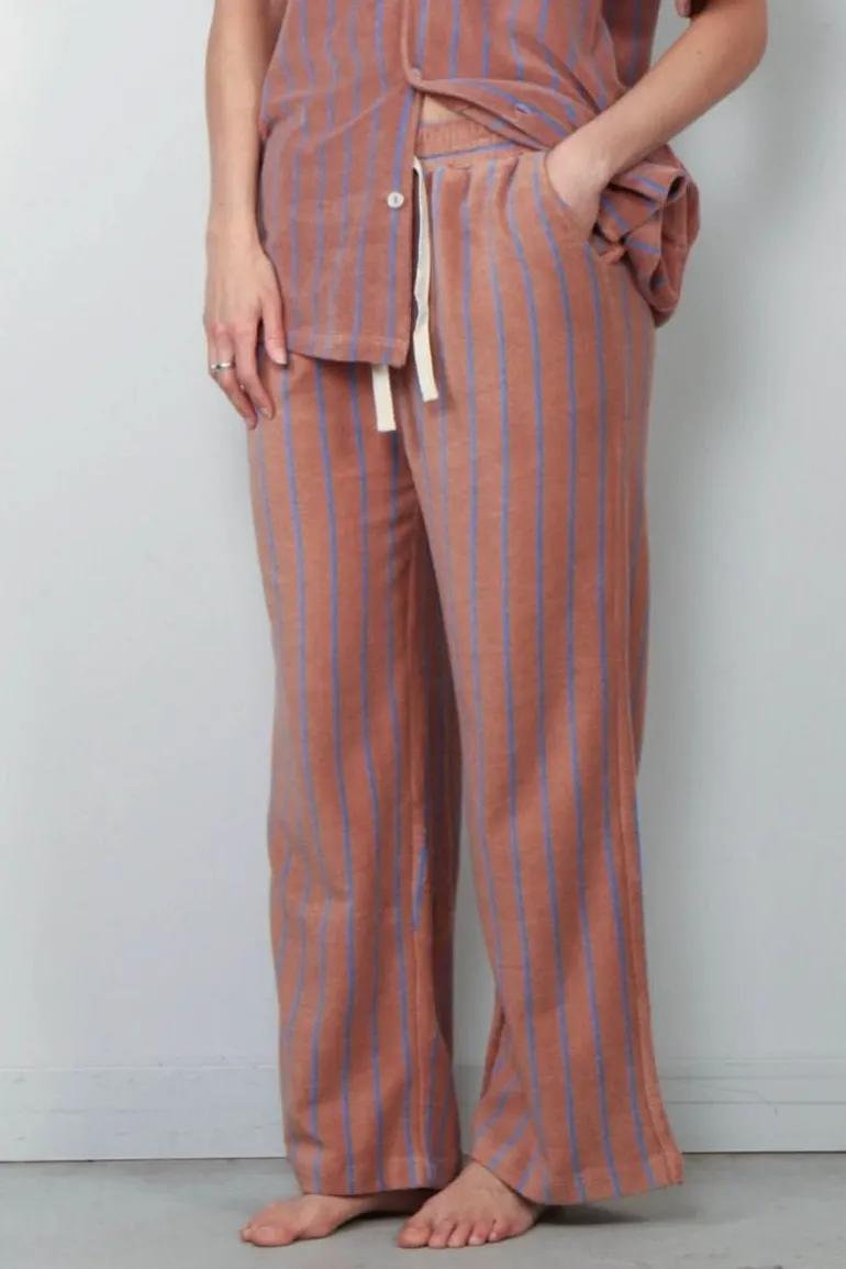 Bongusta Broek - Naram Pants - Camel & Ultramarine