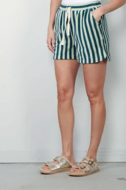 Bongusta Short - Naram Gym Shorts - Sea Foam & Deep Teal