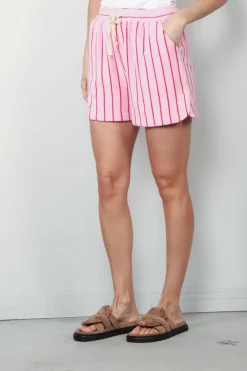 Bongusta Short - Naram Gym Shorts - Baby Pink & Ski Patrol