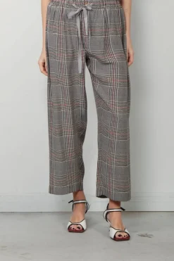 6397 Broek - Printed Pajama Pant - Houndstooth