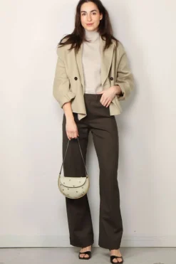 6397 Broek - Twisted Seam Pant - Olive