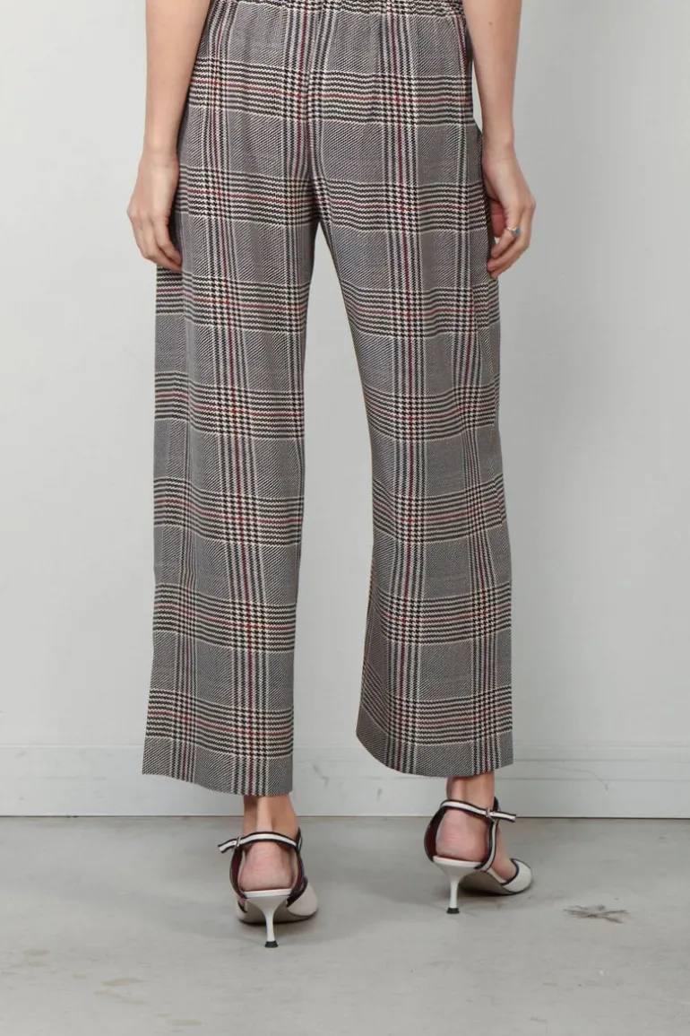 6397 Broek - Printed Pajama Pant - Houndstooth