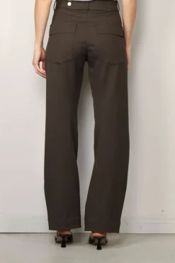 6397 Broek - Twisted Seam Pant - Olive