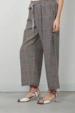 6397 Broek - Printed Pajama Pant - Houndstooth