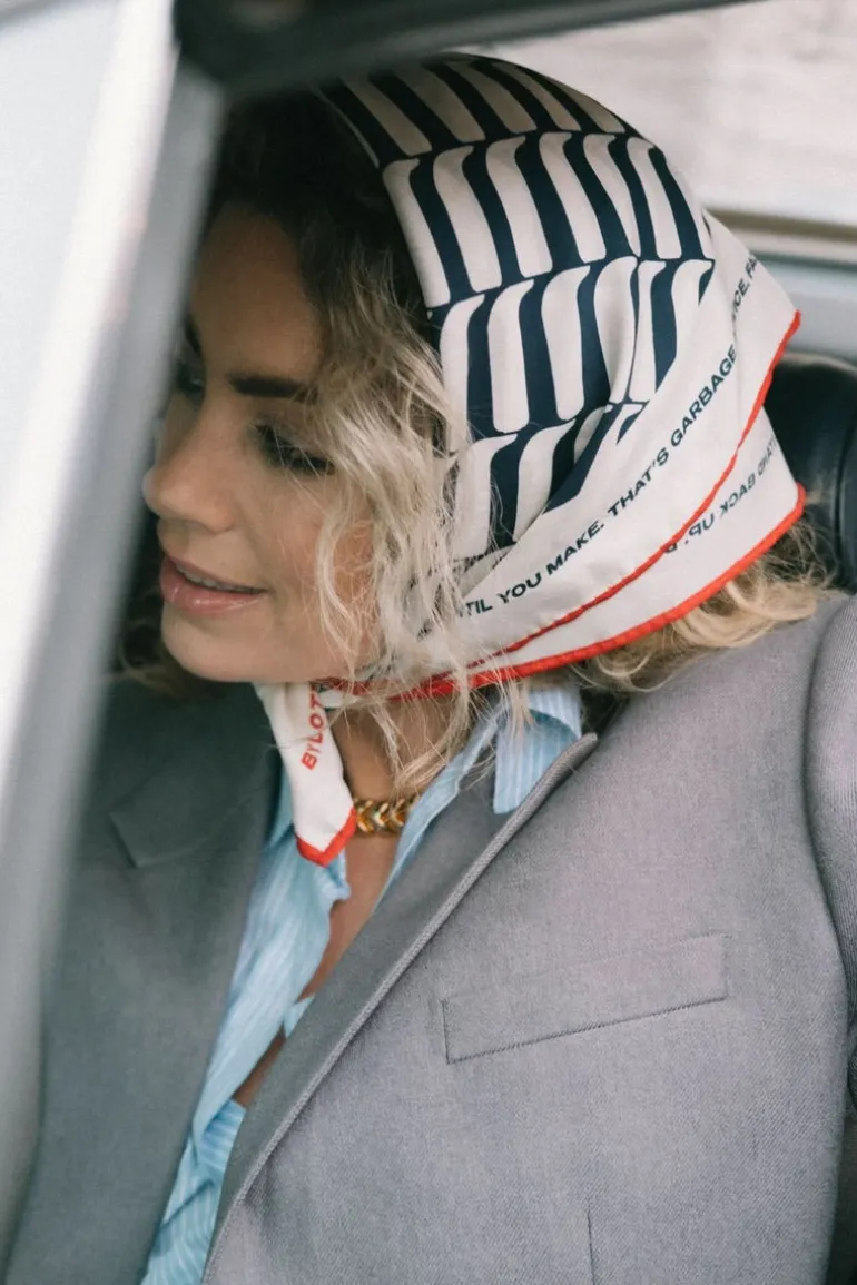 BYLOTTE Studios Sjaal - Audrey Scarf - Off white