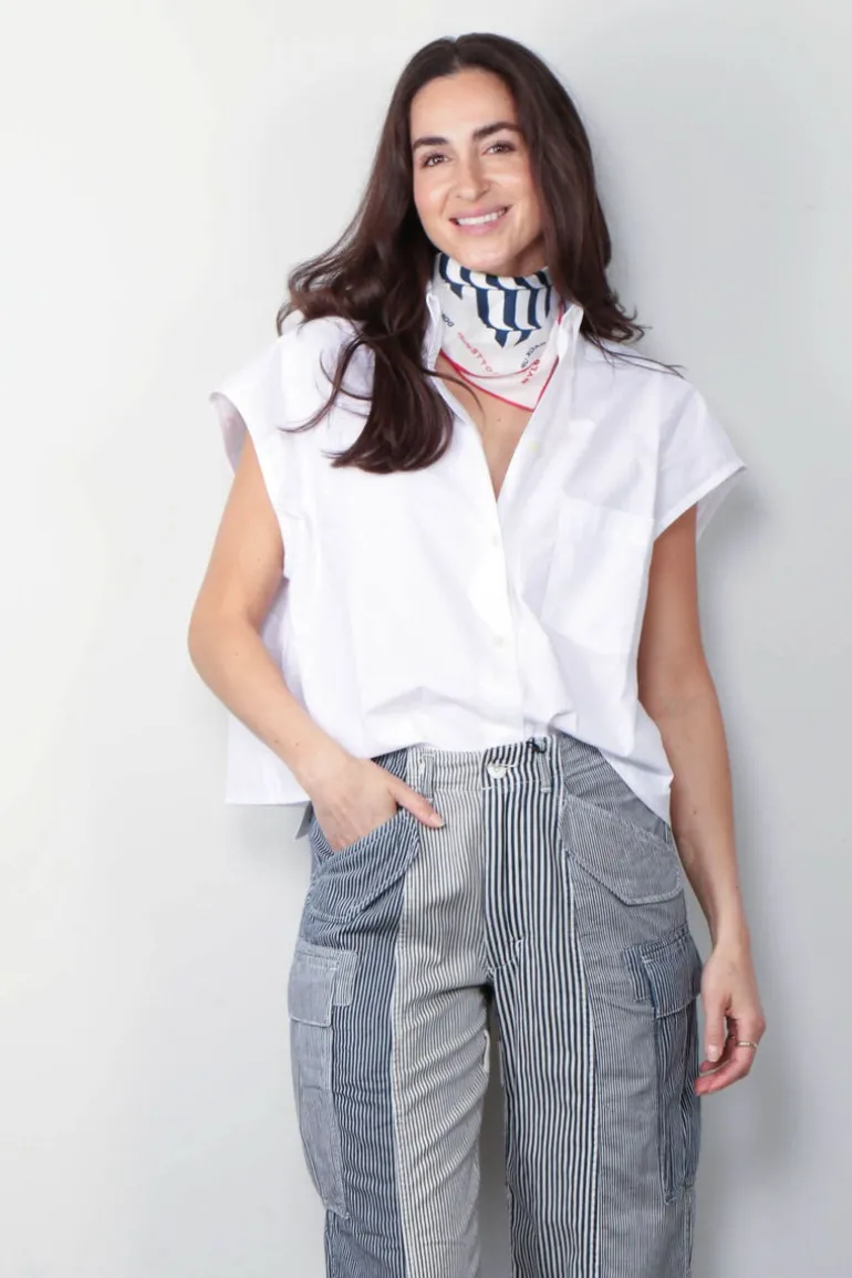 BYLOTTE Studios Blouse - Miley Shirt - White