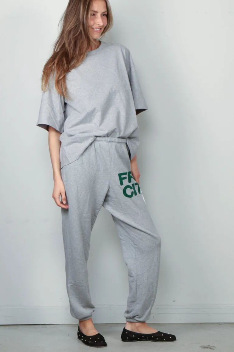 BYLOTTE Studios T-shirt - Hailey Tee - Grey Melange