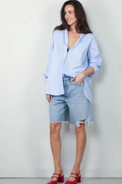 BYLOTTE Studios Blouse - Denise Shirt - Blue/White