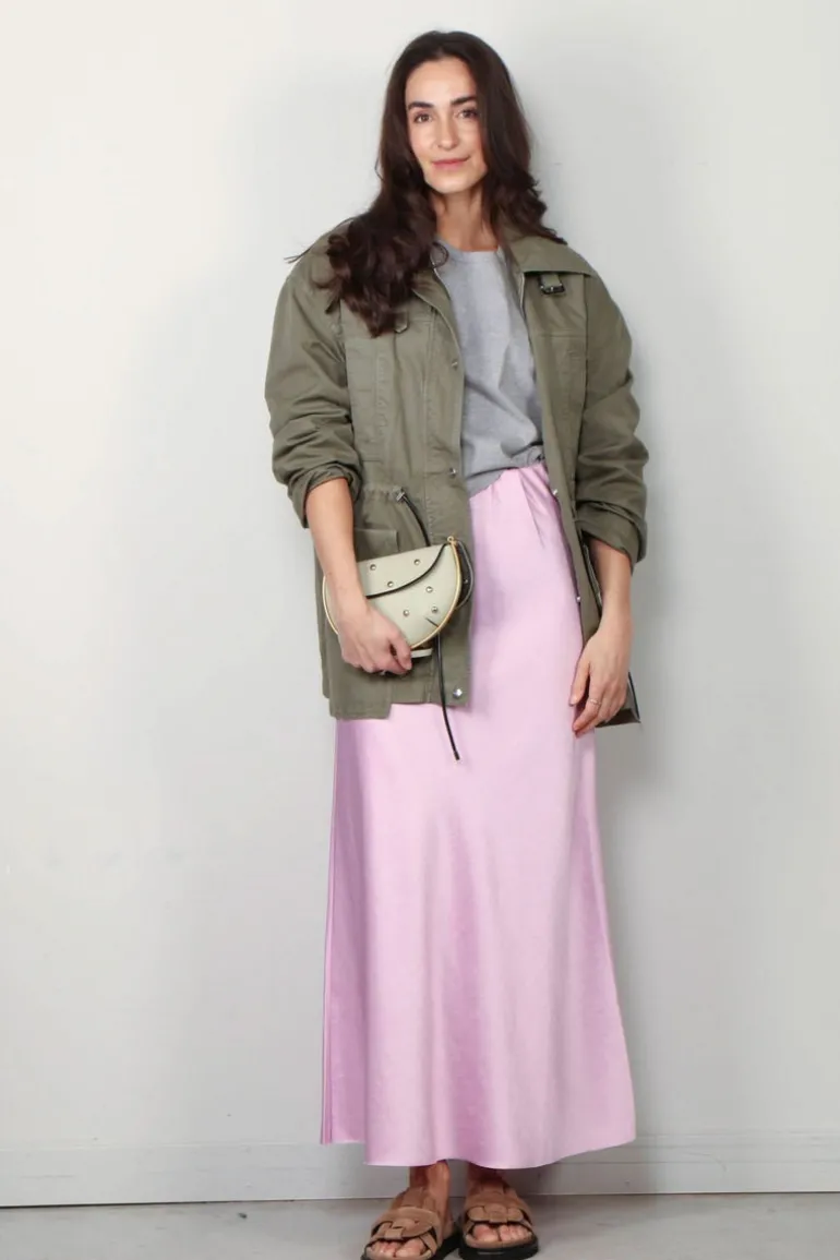 BYLOTTE Studios T-Shirt - Olsen Tee - Grey Melange