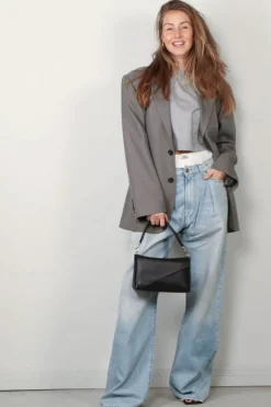 BYLOTTE Studios T-Shirt - Olsen Tee - Grey Melange