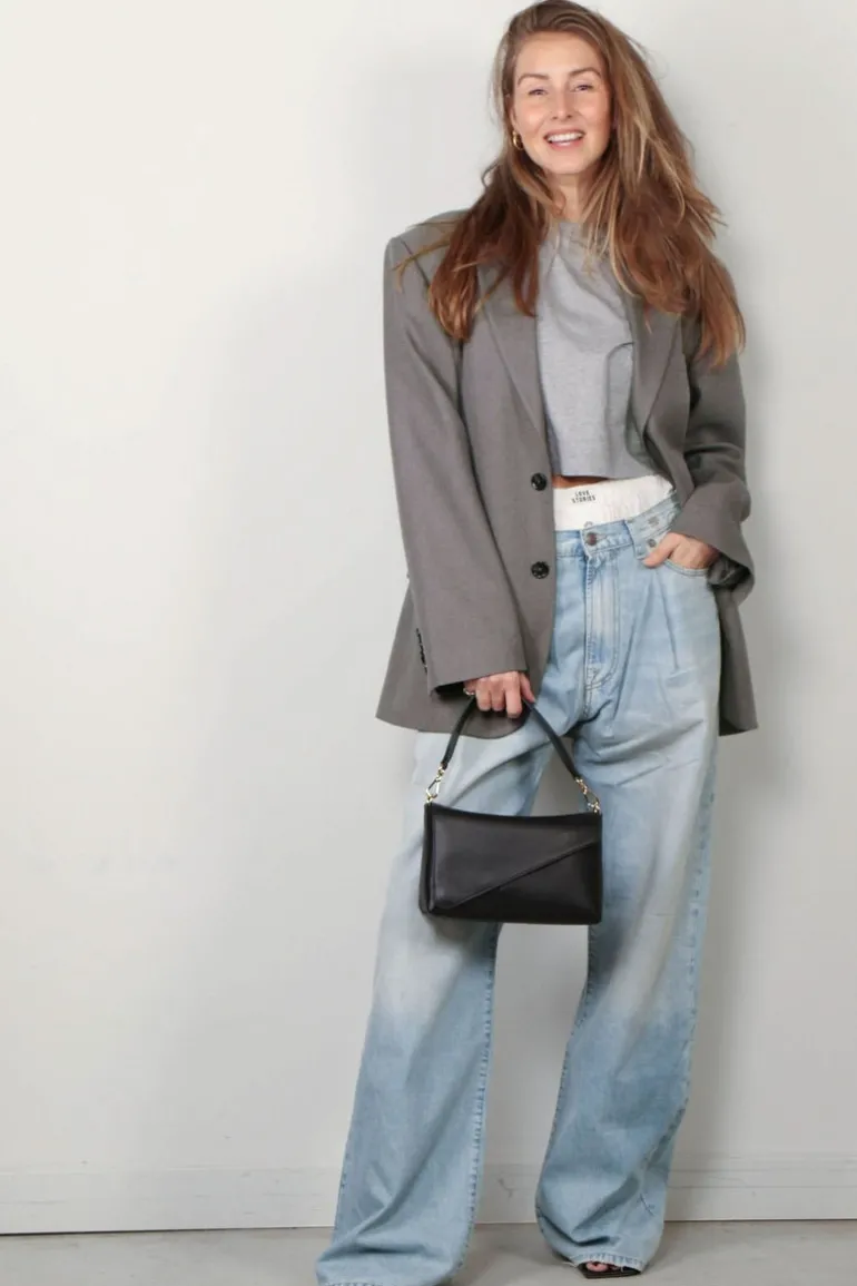 BYLOTTE Studios T-Shirt - Olsen Tee - Grey Melange