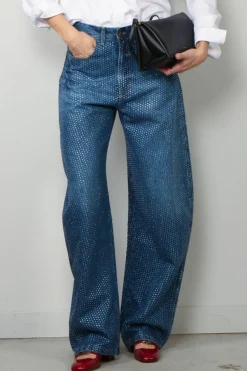 BYLOTTE X LOIS JEANS Jeans - Allure Rider - Sparkly Denim