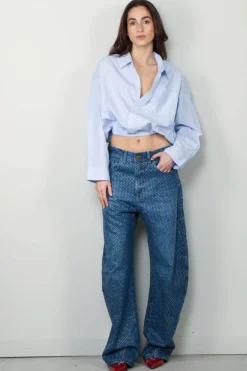 BYLOTTE X LOIS JEANS Jeans - Allure Rider - Sparkly Denim