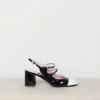 Carel Sandalen - Papaya - Black
