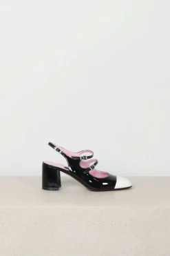 Carel Sandalen - Papaya - Black
