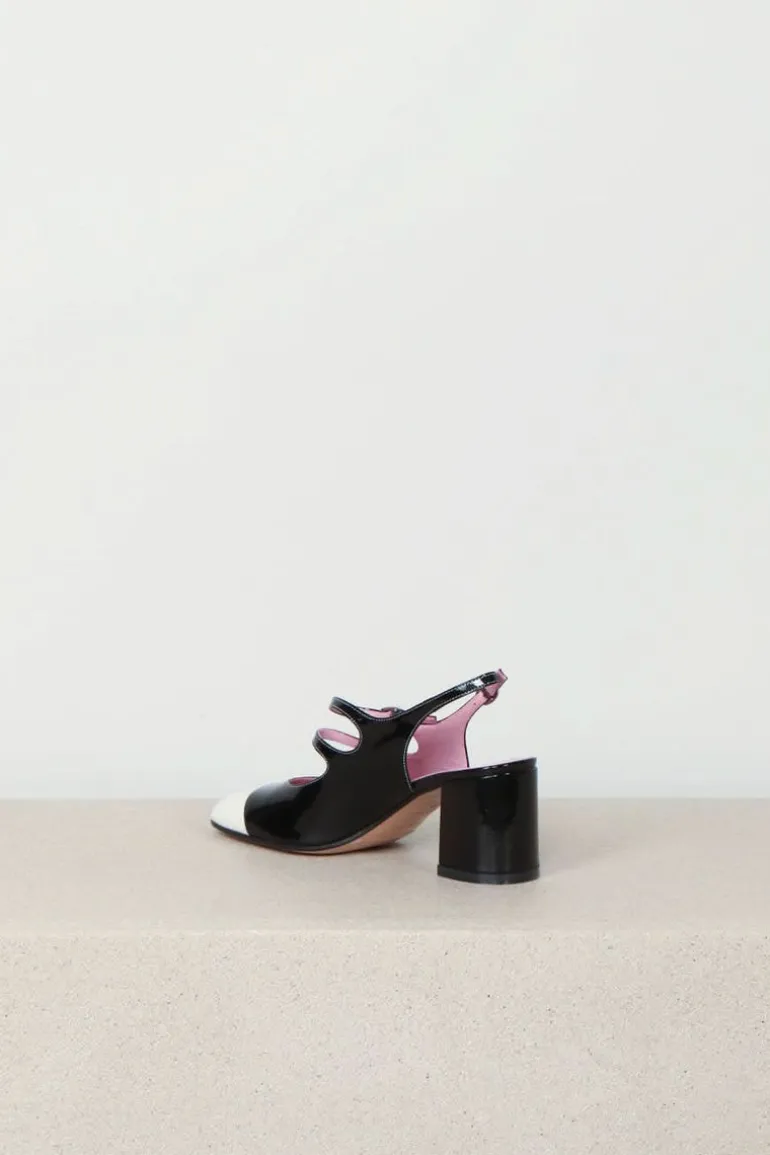 Carel Sandalen - Papaya - Black