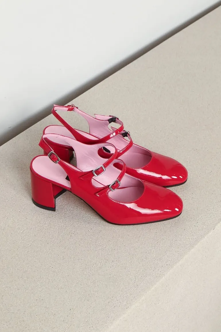 Carel Sandalen - Banana - Red