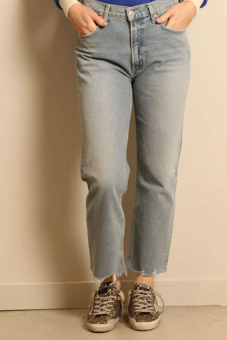 Citizens of Humanity jeans - Daphne crop - checkmate