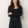 Citizens of Humanity Top - Rumi scoop neck -  Navy