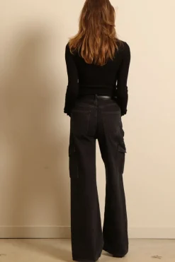 Citizens of Humanity top - Juni - black