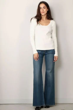 Citizens of Humanity Longsleeve - Margie ballet - Off white