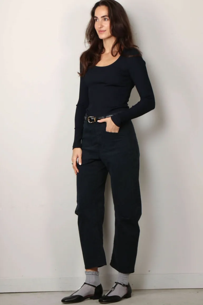 Citizens of Humanity Top - Rumi scoop neck - Navy