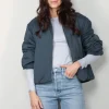 Closed Jasje - Padded Blouson - Graphite blue