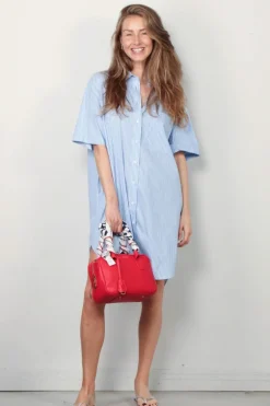 Closed Jurk - Shirt Dress - Cornflower Blue