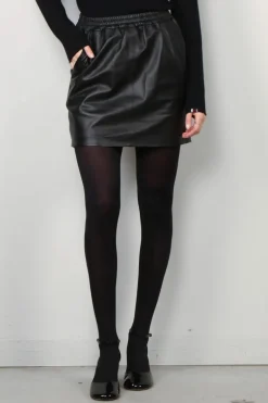 Closed Rok - Elasticated Mini Skirt - Black