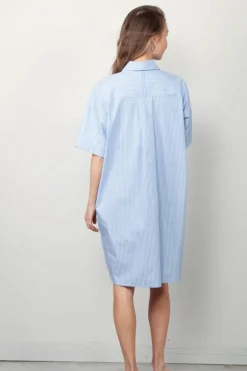 Closed Jurk - Shirt Dress - Cornflower Blue
