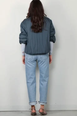 Closed Jasje - Padded Blouson - Graphite blue