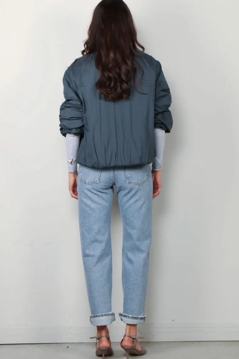 Closed Jasje - Padded Blouson - Graphite blue