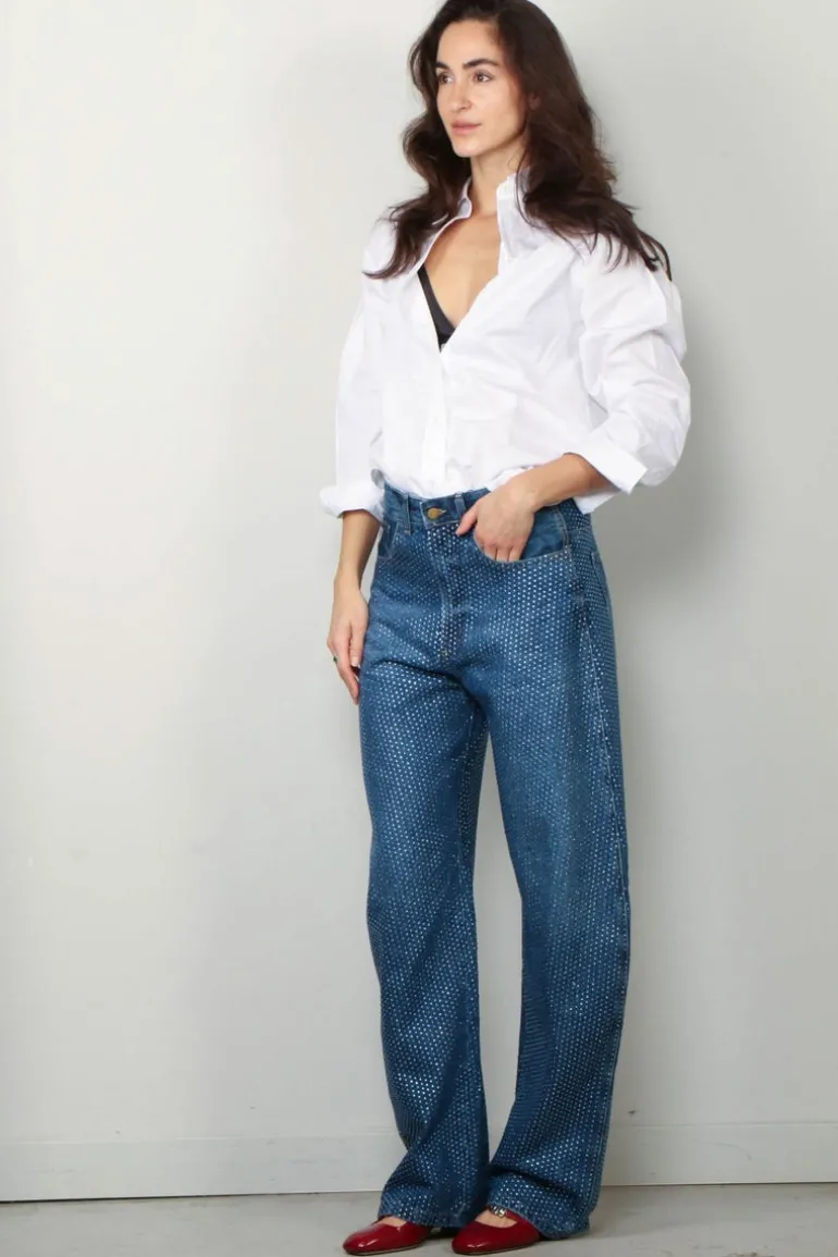 Closed Blouse - Fitted shirt - White