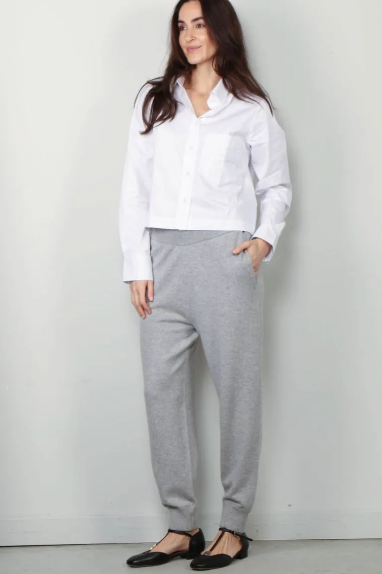 Closed Blouse - Cropped classic shirt - White