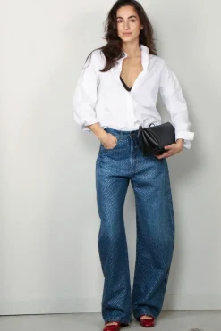 Closed Blouse - Fitted shirt - White