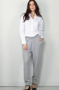 Closed Blouse - Cropped classic shirt - White