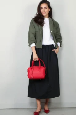 Closed Jacket - Cropped field - Matcha Green