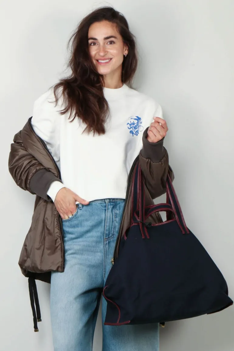 Closed Sweater - Printed crewneck - Ivory