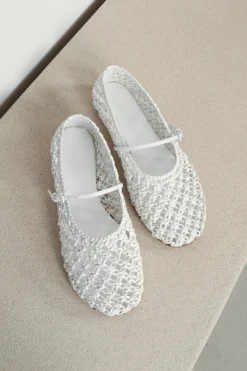 Dear Frances Ballerina's - Balla - Weave - White
