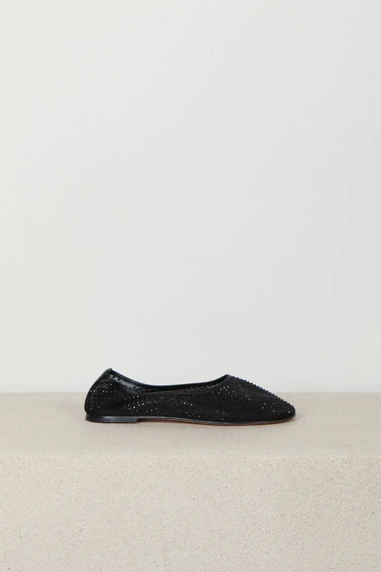 Dear Frances Ballerina's - Balla - Mesh - Crystals - Black