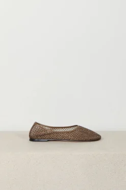 Dear Frances Ballerina's - Balla - Mesh - Crystals - Brown