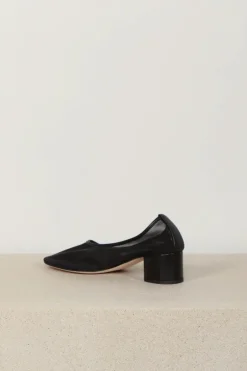 Dear Frances Ballerina's - Balla Pump Mesh - Black