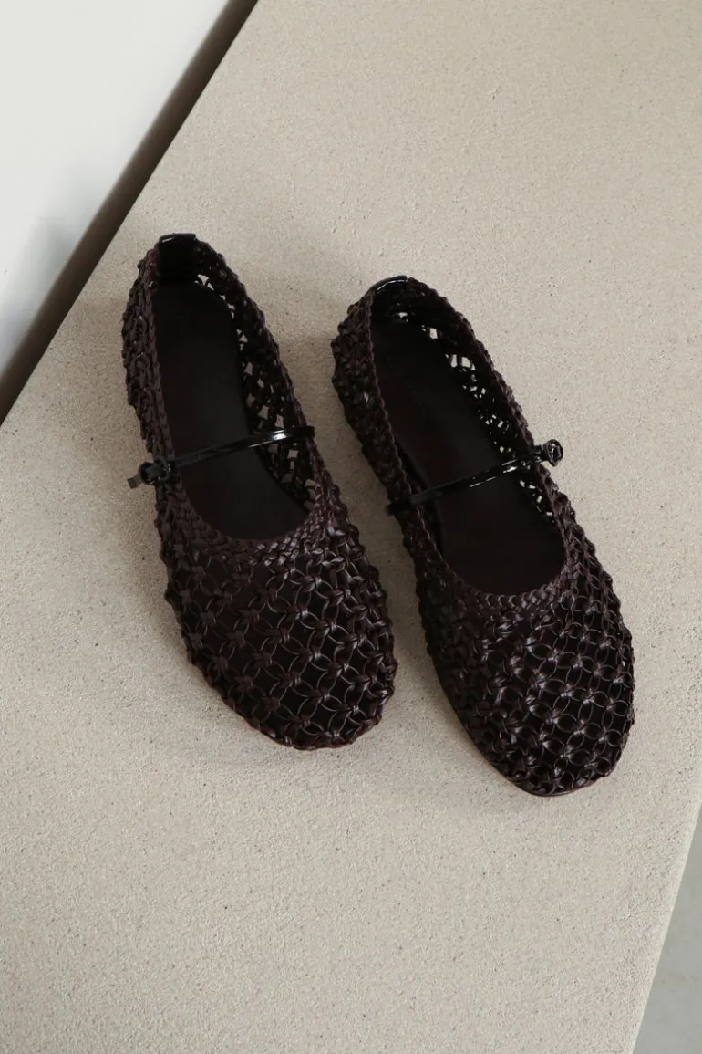 Dear Frances Ballerina's - Balla - Weave - Bordeaux