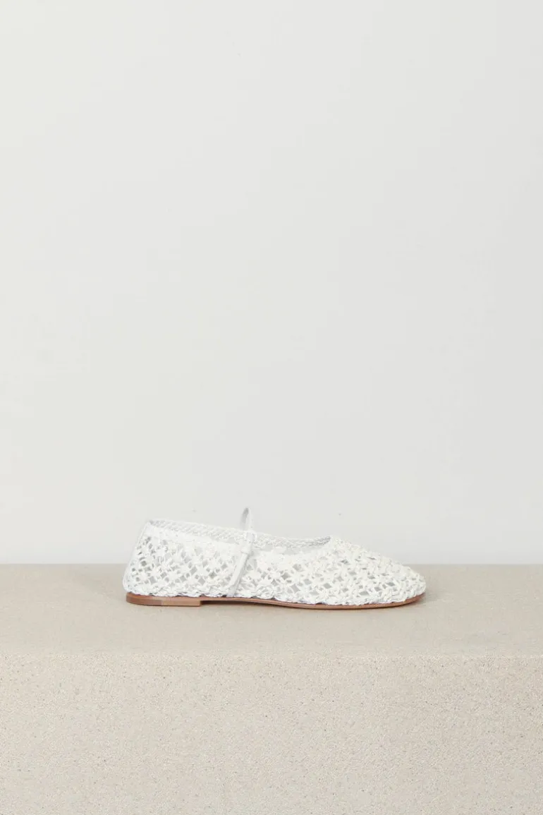 Dear Frances Ballerina's - Balla - Weave - White